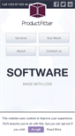 Mobile Screenshot of productfitter.com