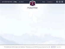 Tablet Screenshot of productfitter.com